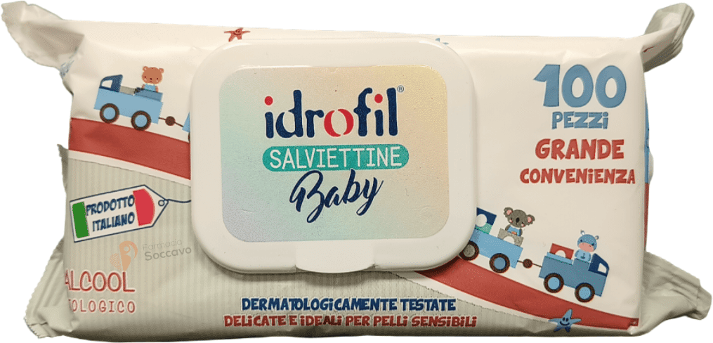 idrofil srl idrofil salviettine baby 100 pezzi