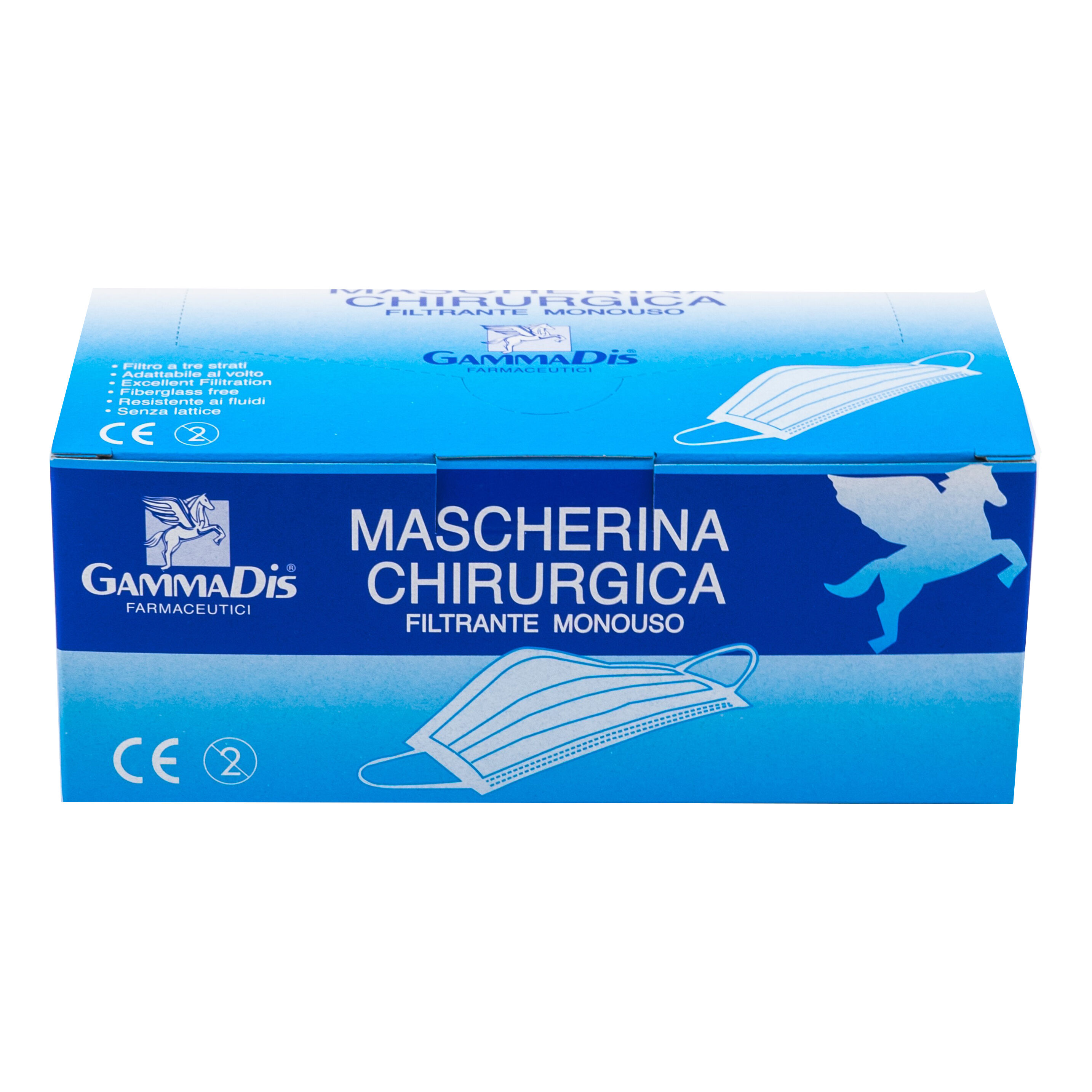 gammadis mascherina chirurgica 50 pezzi