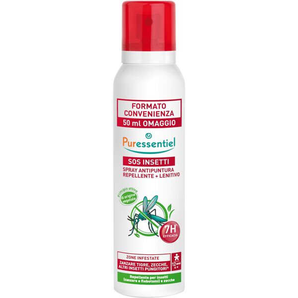 puressentiel spray antipuntura sos insetti pmc 200 ml