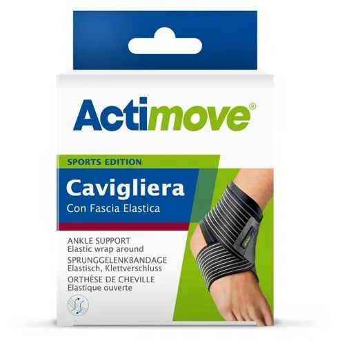 actimove sports edition cavigliera con fascia elastica m