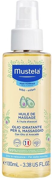 MUSTELA Olio Idratante Per Massaggio Neonati e Bambini 100 ml