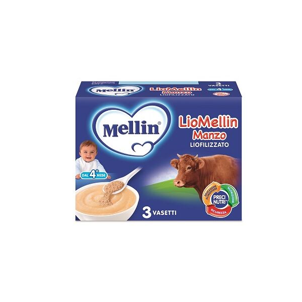 mellin liomellin liomellin manzo liofilizzato 3x10g