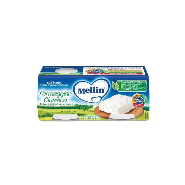 mellin baby formaggino 2x80g