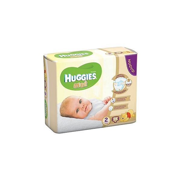 huggies hugg.bebe'base 2(3-6kg)24pz