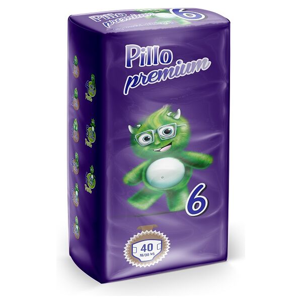 pillo srl pillo prem.6 xl 16/30kg 40pz