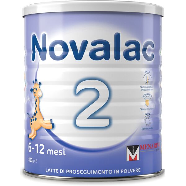 novalac 2 latte in polvere per lattanti 6-12 mesi 800 g