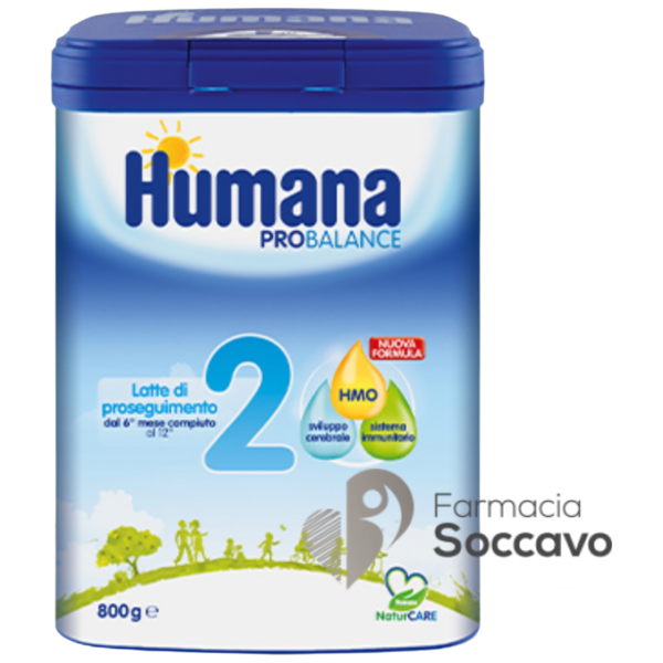 humana 2 probalance latte in polvere 800 gr