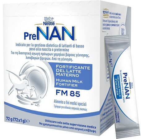 nestle' prenan fortificante del latte materno fm85 72 bustine x 1 g