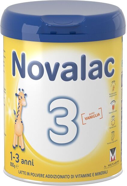 novalac 3 latte in polvere di crescita per bambini da 1 a 3 anni 800 g