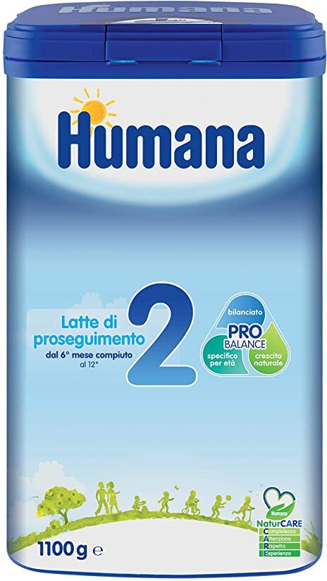 humana 2 probalance latte in polvere 1100g