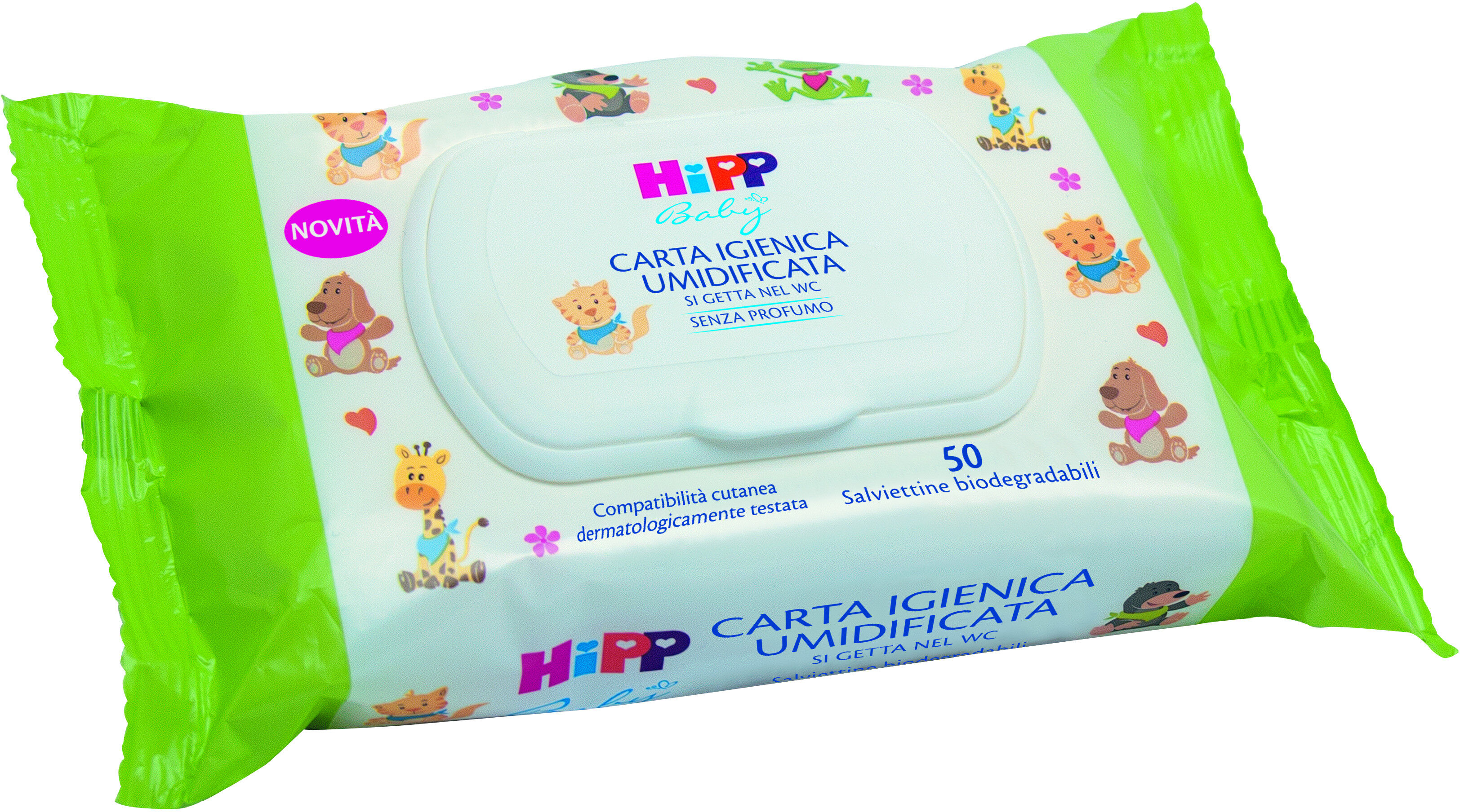 hipp carta igienica umidif50pz