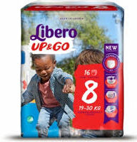 libero up&go 8 pannolino 19-30 kg 14 pezzi