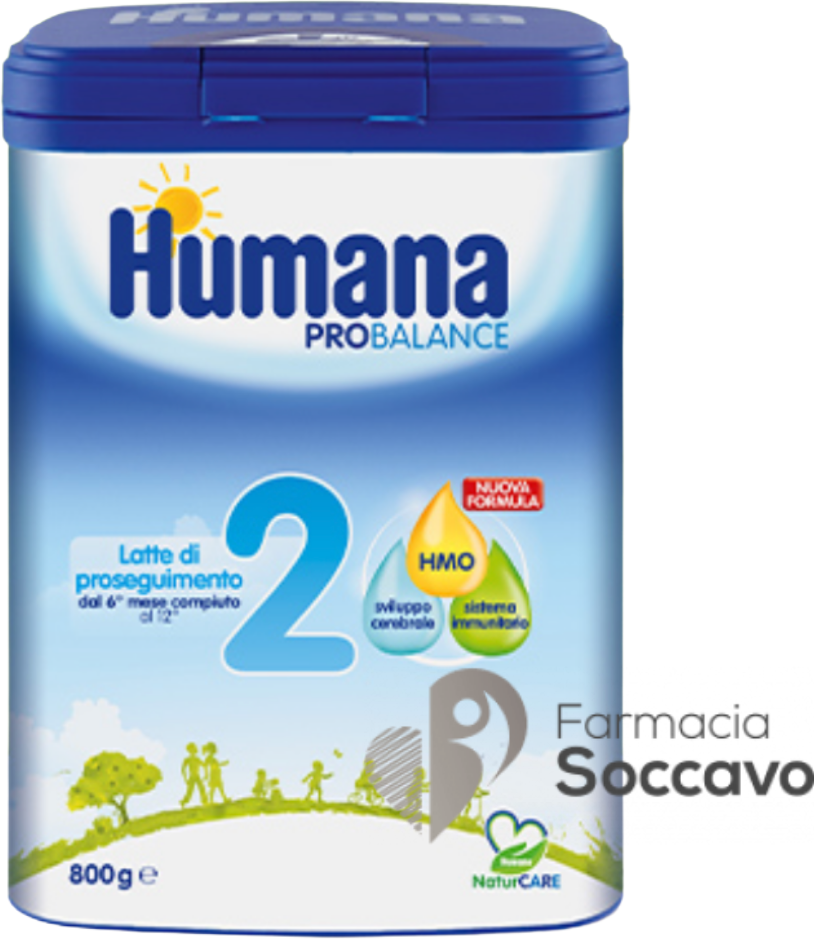 humana 2 probalance latte in polvere 800 gr