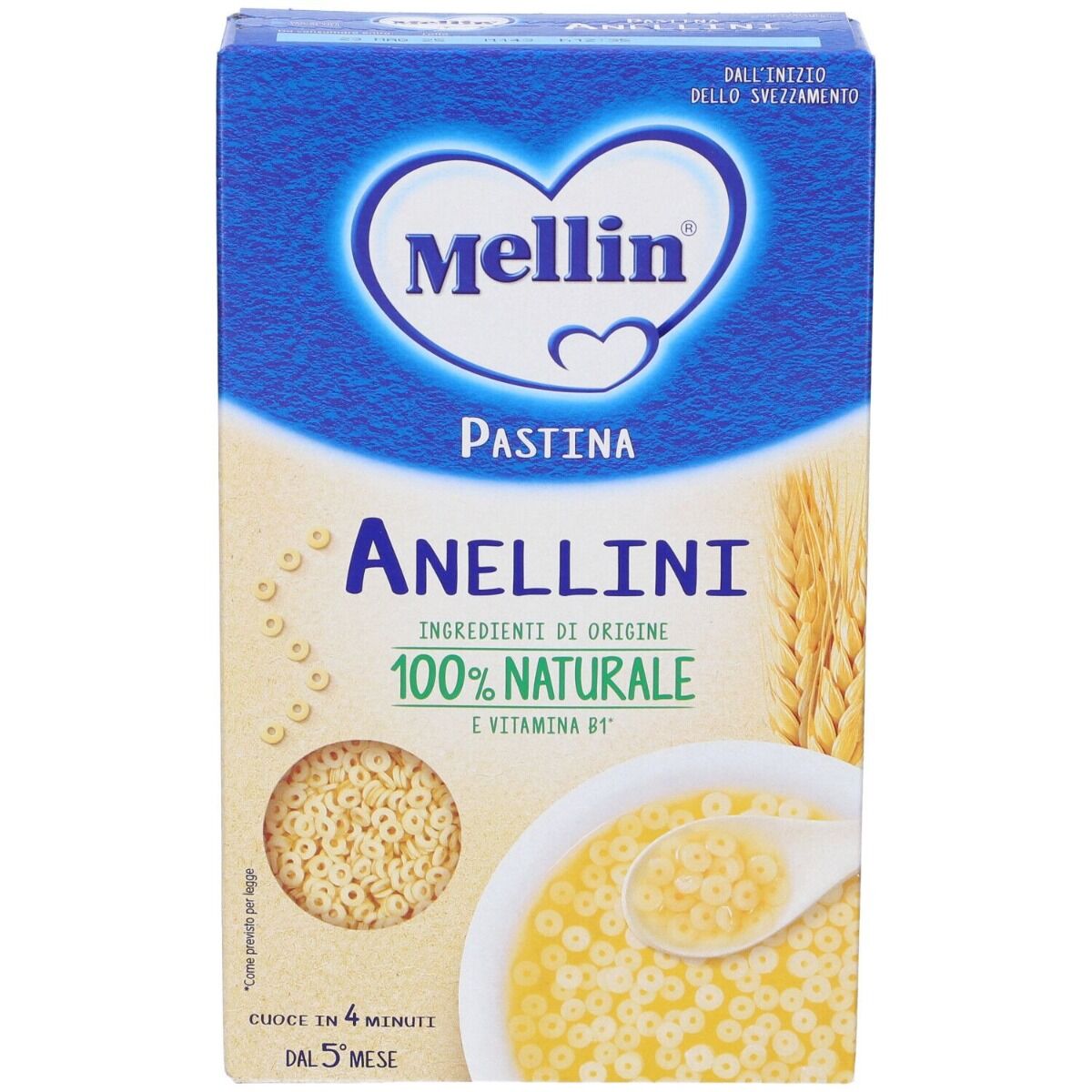 MELLIN Pastina Anellini 320 g