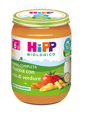 BIO + Hipp pastina tris verdure 190g
