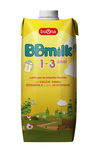 bbmilk Bb milk 1-3 anni liquido 500ml