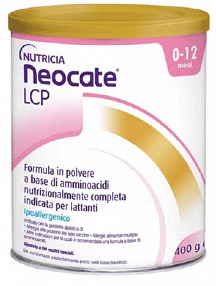 NEOCATE LCP Alimento Ipoallergenicao in Polvere Per Lattanti 0-12 Mesi 400 g