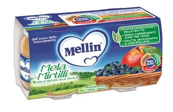 MELLIN Omo mela+mirtillo2x100g