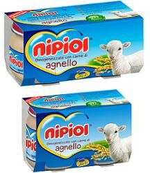 NIPIOL Omo agnello 2x 80g