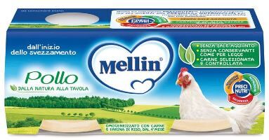 MELLIN Omo pollo 2x120g