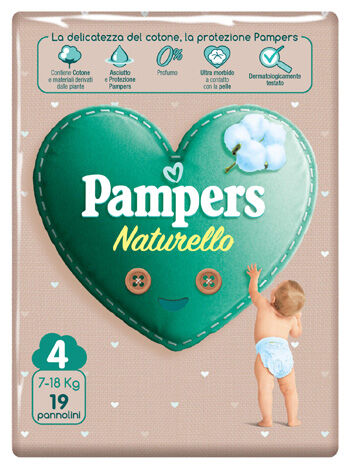 PAMPERS natur.4(7-18kg)19pz