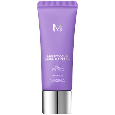 Missha M Perfect Cover Serum BB Cream 27 Honey Beige - BB Crema Missha M Perfect Cover Serum BB Cream 27 Honey Beige - BB Crema
