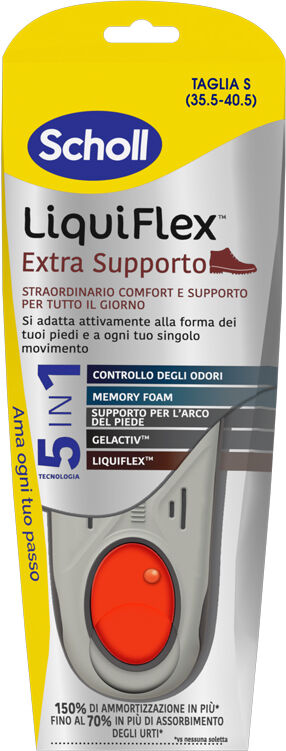 Scholl liquiflex extra support taglia small