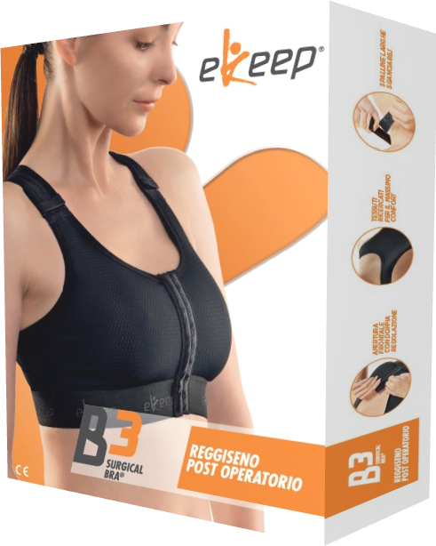 ekeep Reggiseno post operatorio b3 surgical bra taglia 03