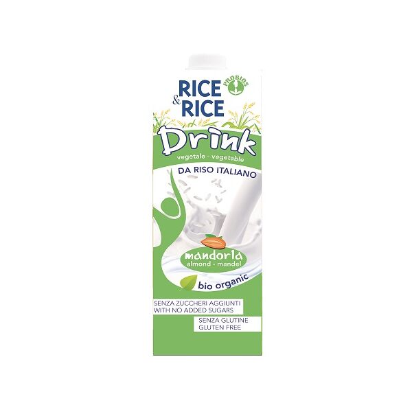 probios rice&rice r&r bev.riso mandorle 1lt