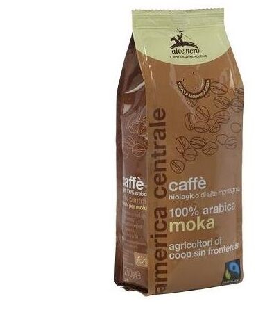 ALCE NERO Caffe'100% arabica bio moka f