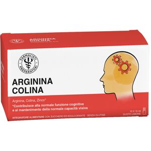 unifarco lfp arginina colina 10 flaconcini da 15 ml