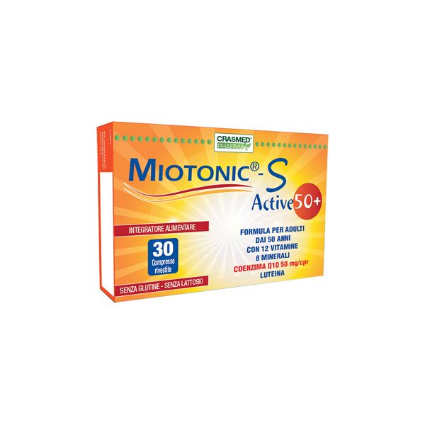 crasmed pharma s.r.l. miotonic-s active 50+ 30cpr