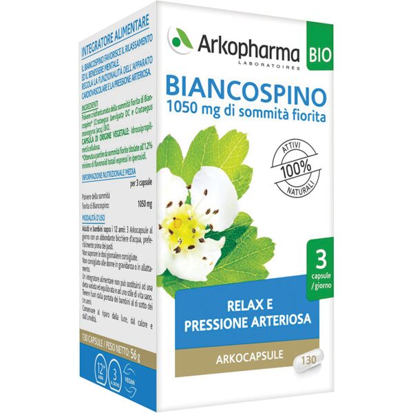 arkofarm arkocapsule biancospin bio130cps