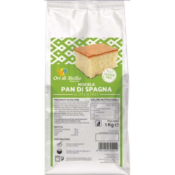 ori di sicilia srl ori di sicilia mix oro pan di spagna 1 kg