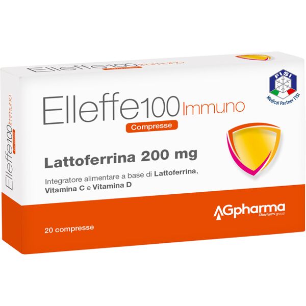 ag pharma srl elleffe 100 immuno 20 compresse