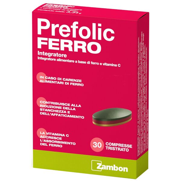 zambon prefolic ferro 30 compresse