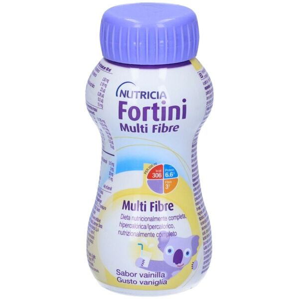 nutricia fortini multi fibre integratore nutrizionale gusto vaniglia 200 ml