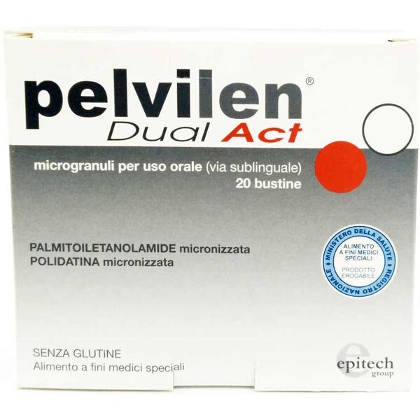 pelvilen dual act integratore azione antiossidante 20 bustine