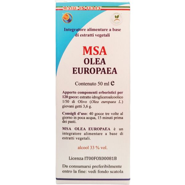 herboplanet srl msa olea europea 50 ml