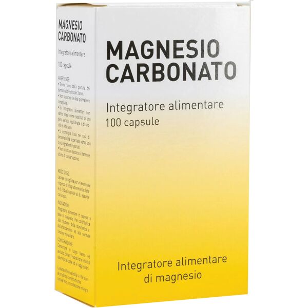 olcelli farmaceutici magnesio carbonato 100 capsule