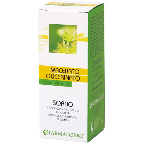 farmaderbe srl farmaderbe sorbo macerato glicerinato 50 ml