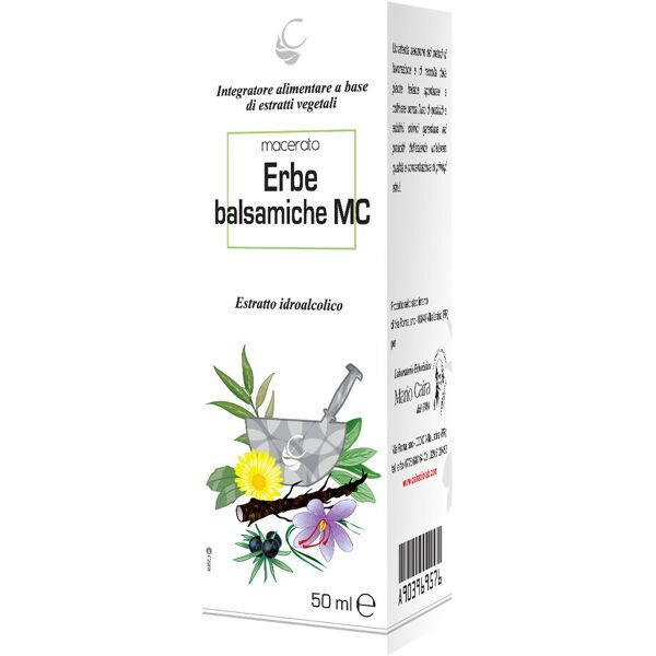 caira mario lab erboristico caira macerato erbe balsamiche estratto idroalcolico gocce 50 ml