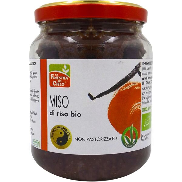 la finestra sul cielo miso di riso biologico 300 g