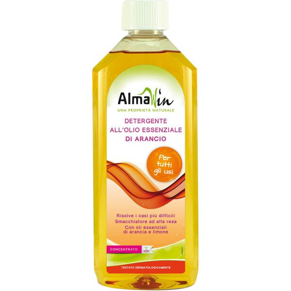 biotobio almawin detergente concentrato all'olio di arancia eco bio 500 ml