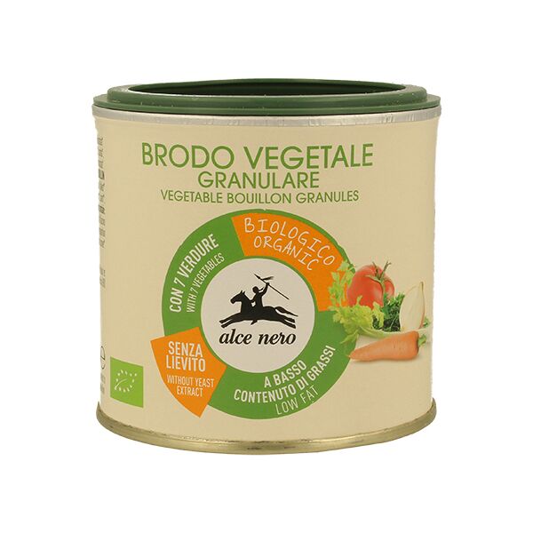 alce nero brodo vegetale granulare bio 120 g