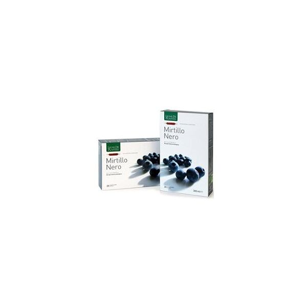 ligne de plantes mirtillo nero biologico 20 ampolle bevibili da 15 ml