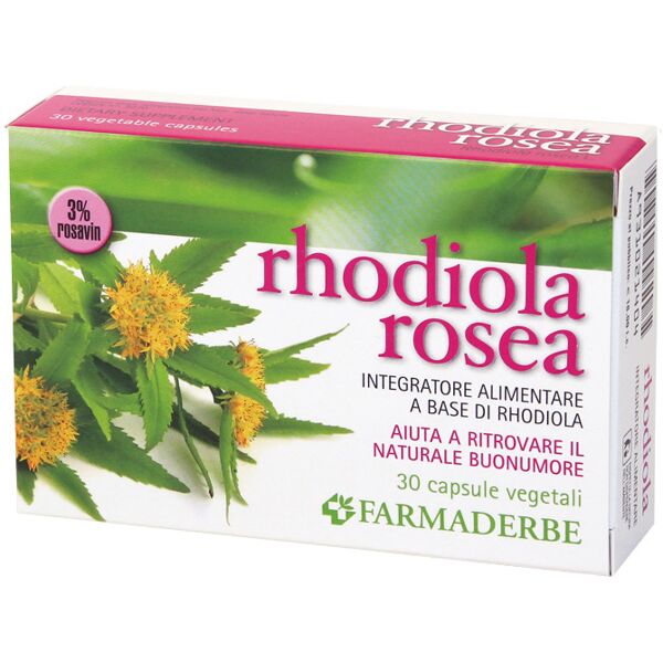 farmaderbe rhodiola rosea 30 capsule