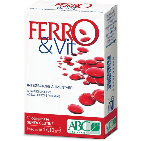 abc trading ferro&vit 30 compresse