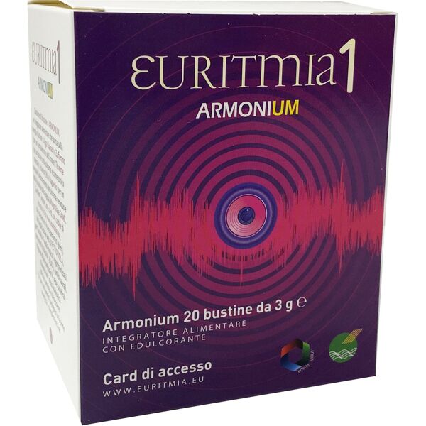 officine naturali srl euritmia 1 armonium 20 bustine + card accesso sito online