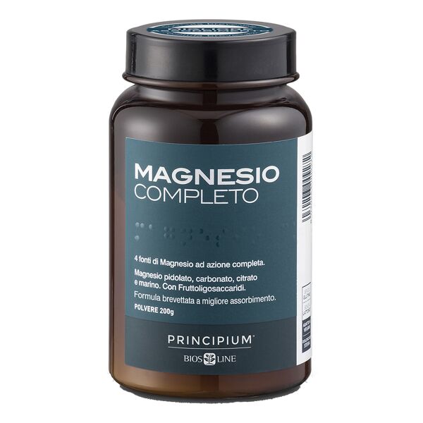 principium bios line magnesio completo integratore muscolare 200 g